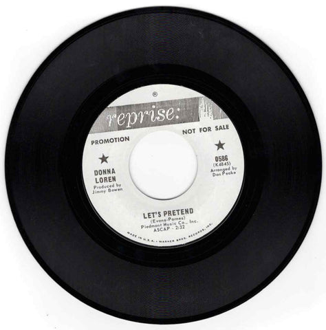 "Once Before I Die" b/w "Let's Pretend" 45rpm (1967) RARE *NM*