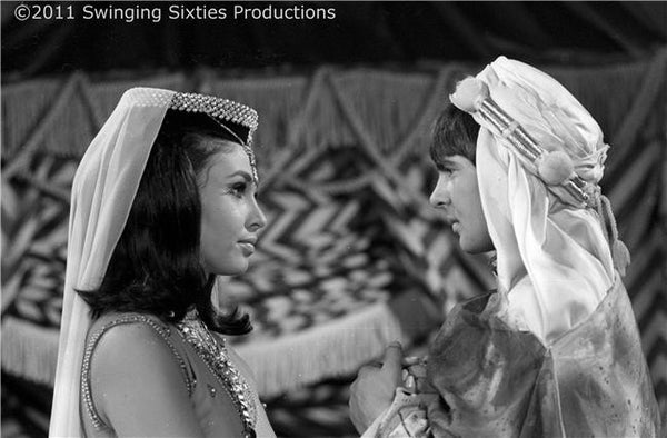 Princess Collette on "The Monkees" with Davy Jones (1967)