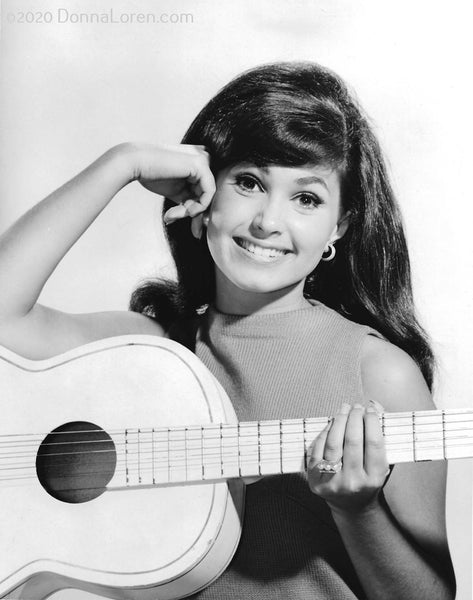 "Donna Holding Guitar" (Milton Berle Show) (1966)