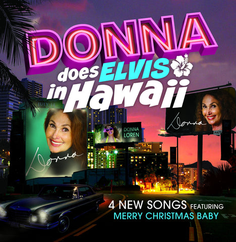 "Donna Does Elvis in Hawaii" Autographed EP
